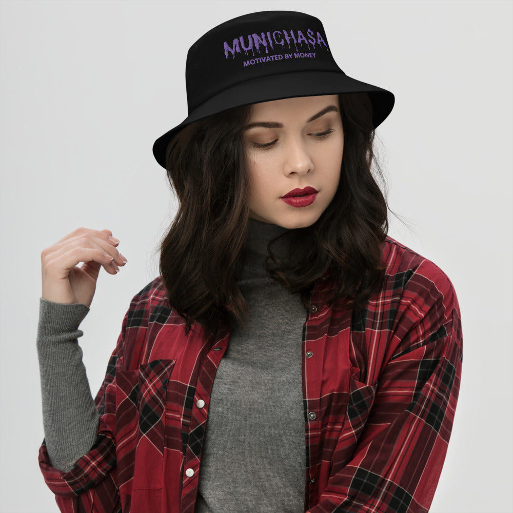 Women Bucket Hat Purple